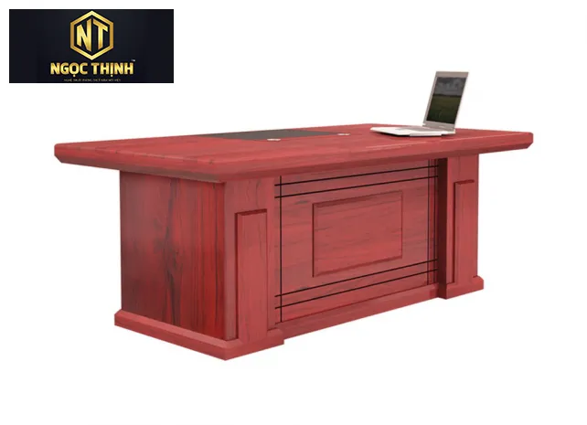 Bàn lãnh đạo sơn PU cao cấp mặt chữ nhật DT1890H12 - DT2010H12 Bàn lãnh đạo sơn PU cao cấp mặt chữ nhật DT1890H12 - DT2010H12